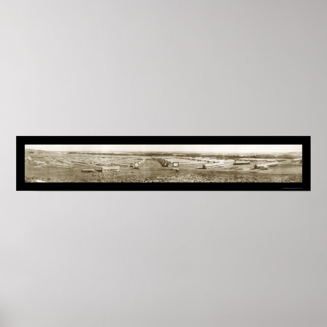 Affiches Cavalerie de Fort Riley KS Photo 1917 (Devant)