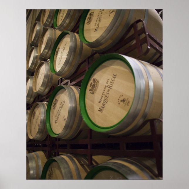 Affiches Cave de Bodega Marques de Riscal, bodega (Devant)