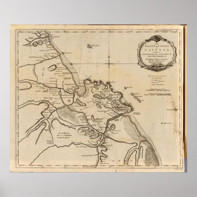 Affiches Cayenne 2 (Devant)