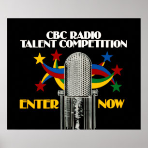 Affiches CBC Radio Talent Competition (années 1981)