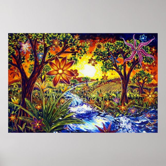 Affiches CBjork, BDazzled River (Devant)