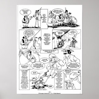 Affiches CDON QUIJOTE DE LA MANCHA - CÓMIC-Página 02-Poster