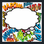 Affiches Ce que je pense Bande dessinée Pop Art<br><div class="desc">AFFICHE DE BULLE DE BANDE DESSINÉE D'ART POP PERSONNALISÉE. Laissée vierge pour que vous puissiez la personnaliser. Écrivez à la main ou utilisez l'une des superbes polices de caractères de Zazzle pour ajouter votre message, votre nom ou celui d'un être cher pour créer un cadeau unique. Personnalisez, modifiez, faites-en votre...</div>