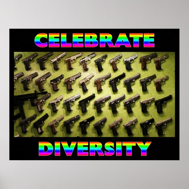 Affiches Célébrer la diversité (Devant)