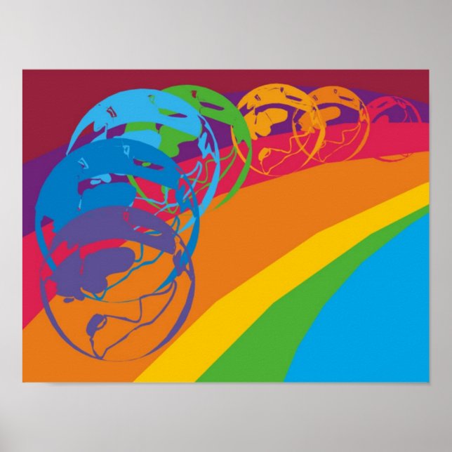 Affiches Célébrer la diversité Imprimer (Devant)
