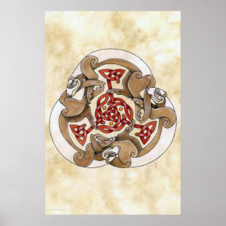 Affiches Celtic Ferret Triskel