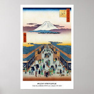Affiches Cent vues célèbres d'Edo Ando Hiroshige