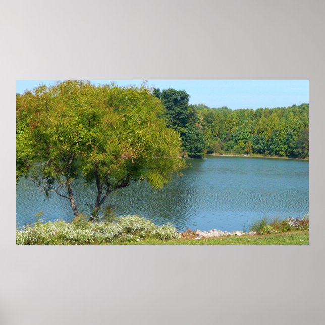 Affiches Centennial Lake in Ellicott City Maryland (Devant)
