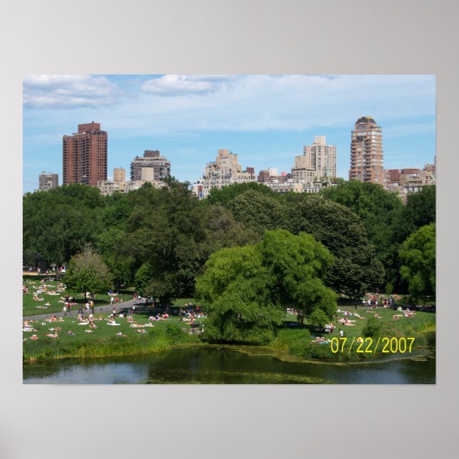 Affiches Central Park (Devant)