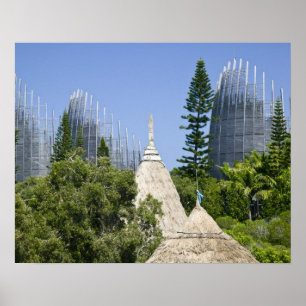Affiches Centre culturel Tjibaou, Nouméa, Nouvelle-Calédoni