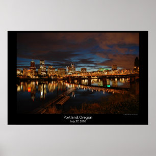 Affiches Centre-ville de Portland, Oregon