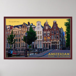 Affiches Centrum d'Amsterdam-Keizersgracht