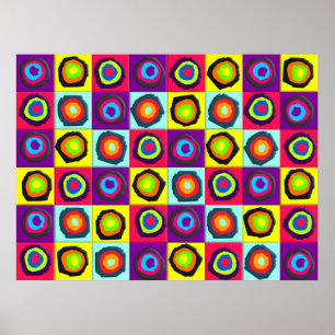 Affiches cercles motif