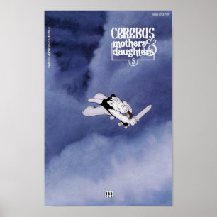 Affiches Cerebus numéro #155 couverture imprimé