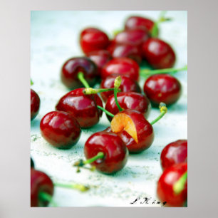 Affiches cerises de faire rage