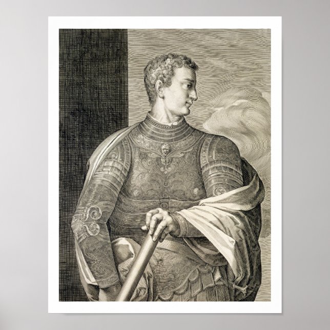 Affiches César Caesar Caligula (12-41 AD) Empereur de Rome (Devant)