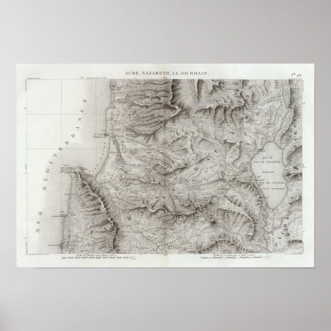 Affiches Cesaree, Israël (Devant)