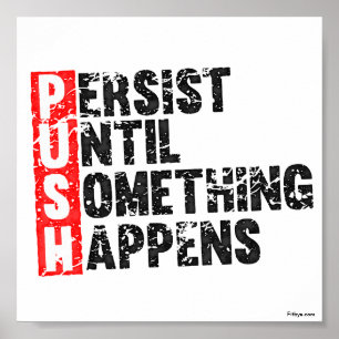 Affiches Cessez de souhaiter le début faisant le rétro