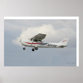 Affiches Cessna 172 au décollage