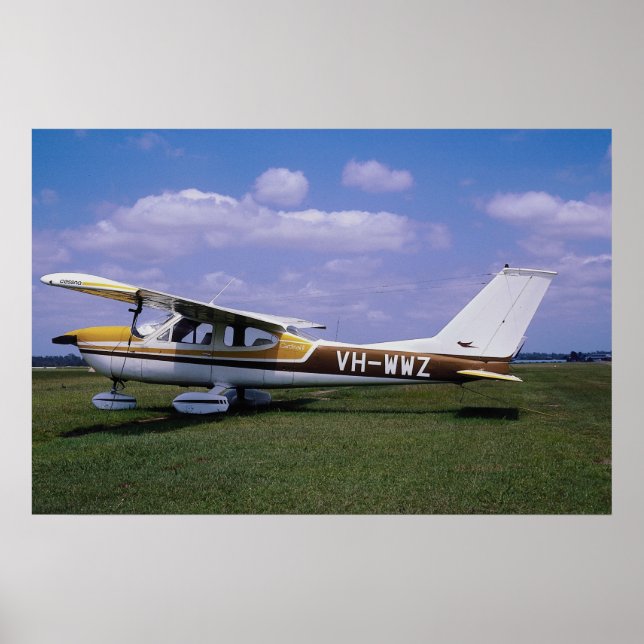 Affiches Cessna 172 Cardinal II (Devant)