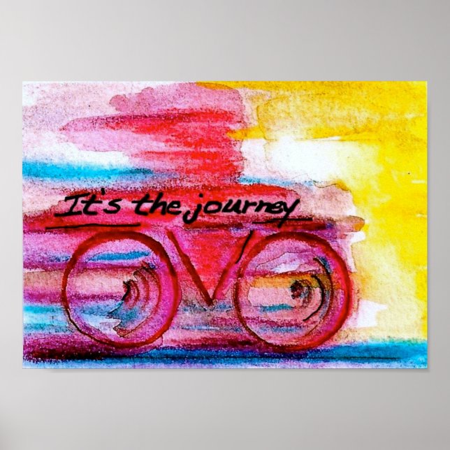 Affiches C'est l'art original de Journey par SQ Streater (Devant)