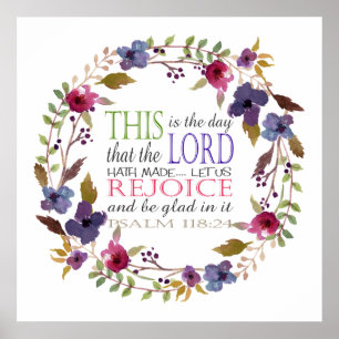 Affiches C'est le jour ce le seigneur Hath Made