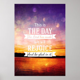 Affiches C'est le jour que le seigneur a fait...