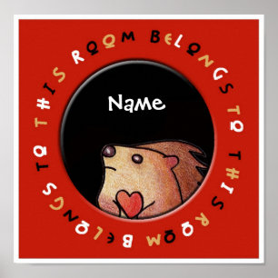 Affiches Cette Chambre Appartient À - Poster!