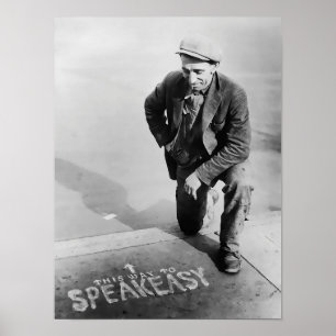 AFFICHES CETTE FAÇON DE PARLER - INTERDICTION AMÉRIQUE 1925