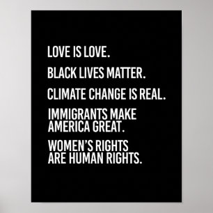 Affiches Chacun mérite les droits de l'homme et le