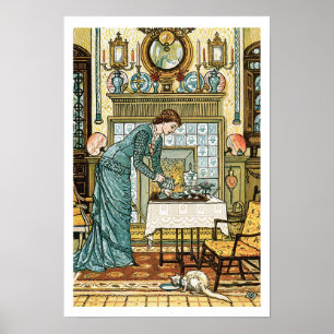 Affiches Chamber de ma Madame, frontispice 'au beau de