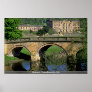 Affiches Chambre de Chatsworth, Derbyshire, R-U