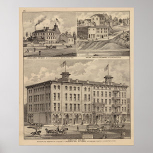 Affiches Chambre de Nicollet, la brasserie d'Orth,