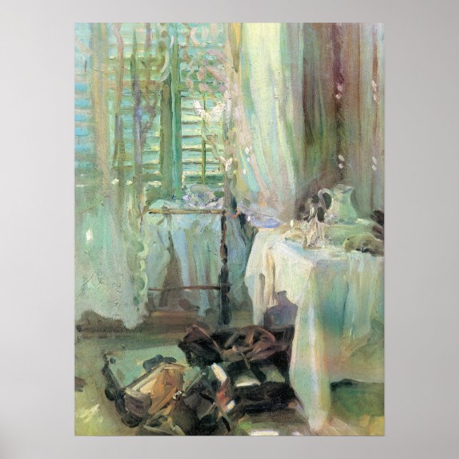 Affiches Chambre d'hôtel par John Singer Sargent (Devant)