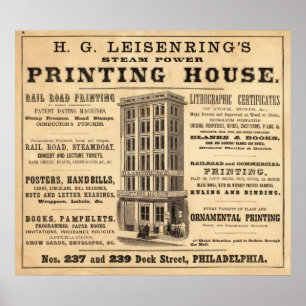 Affiches Chambre d'impression de Leisenring
