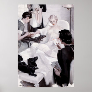 Affiches Chambres de Charles Edouard : Manucure