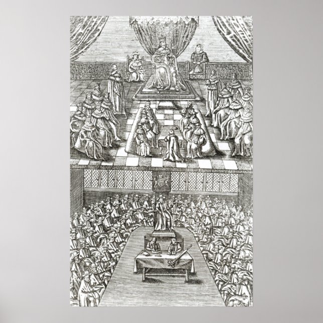 Affiches Chambres du Parlement en 1640 (Devant)