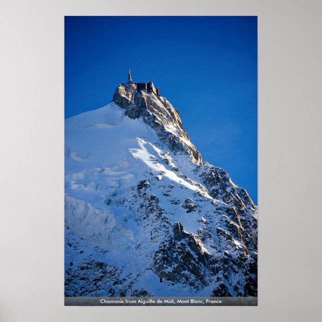 Affiches Chamonix de Aiguille de Midi, Mont Blanc, France (Devant)