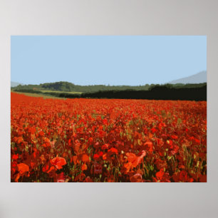 AFFICHES CHAMP 4 DE PAVOT