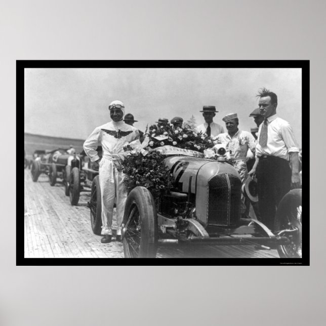 Affiches Champion de course automobile 1925 (Devant)