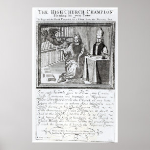 Affiches Champion de la Haute Eglise, qui dirige son propre