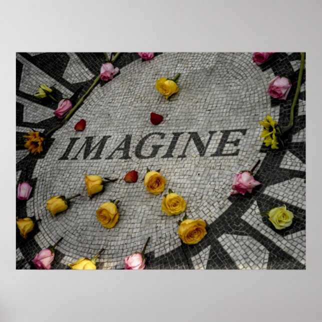 Affiches Champs de fraises à Central Park (Devant)