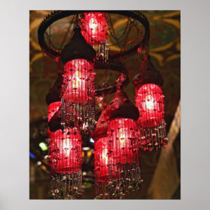 Affiches Chandelier en vente, Bazar Khan el Khalili,