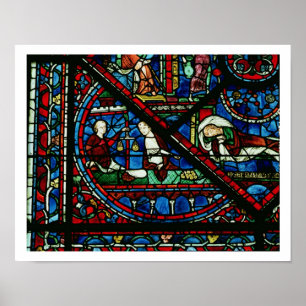 Affiches Changeurs d'argent dans le Temple, détail depuis u