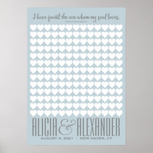 Affiches Chanson de Salomon COULEUR PERSONNALISÉE Livre d