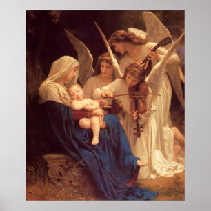 Affiches Chanson des Anges William Bouguereau