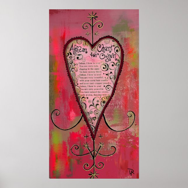 Affiches Chant africain pour Oshun (Devant)