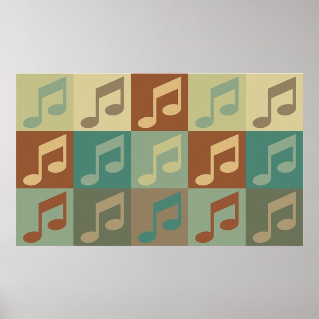 Affiches Chanter de l'art pop (Devant)