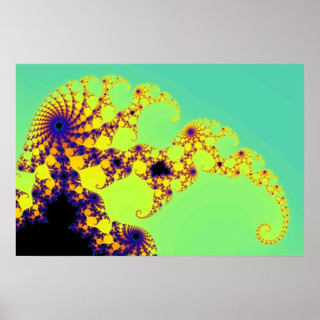 Affiches Chaos Curl (Devant)