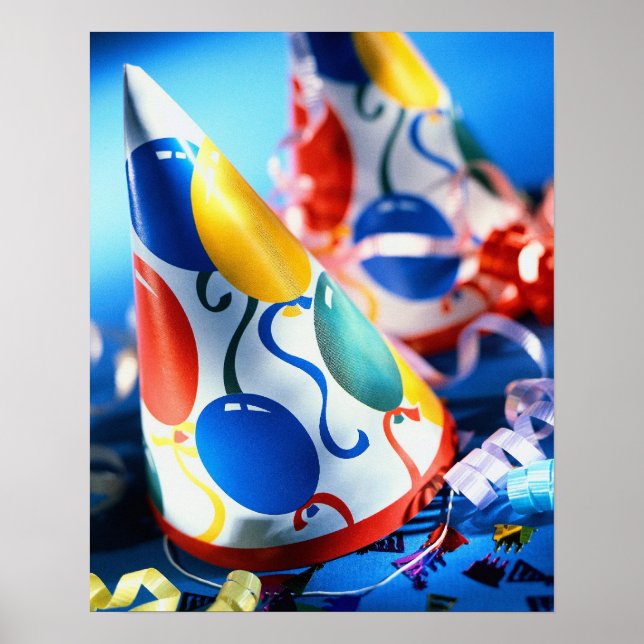 Affiches Chapeaux de fête (Devant)